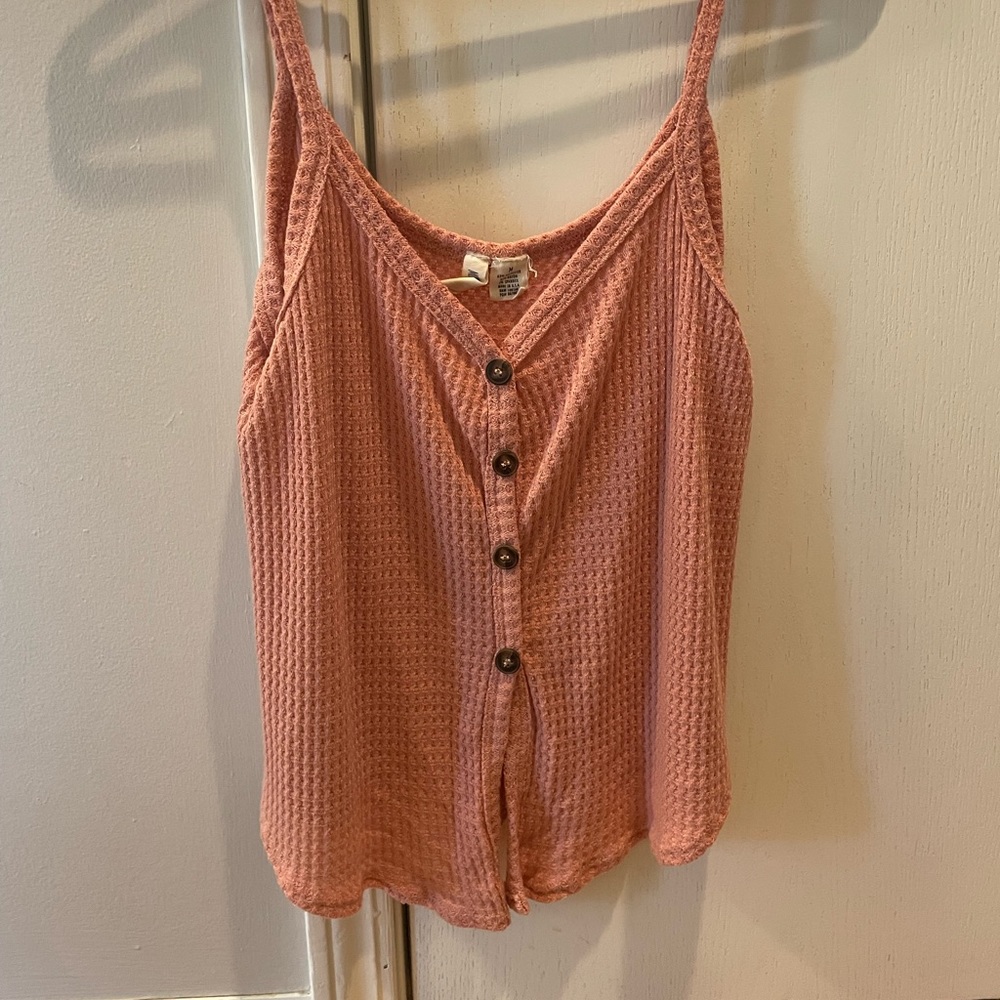 Coral tank top size M
